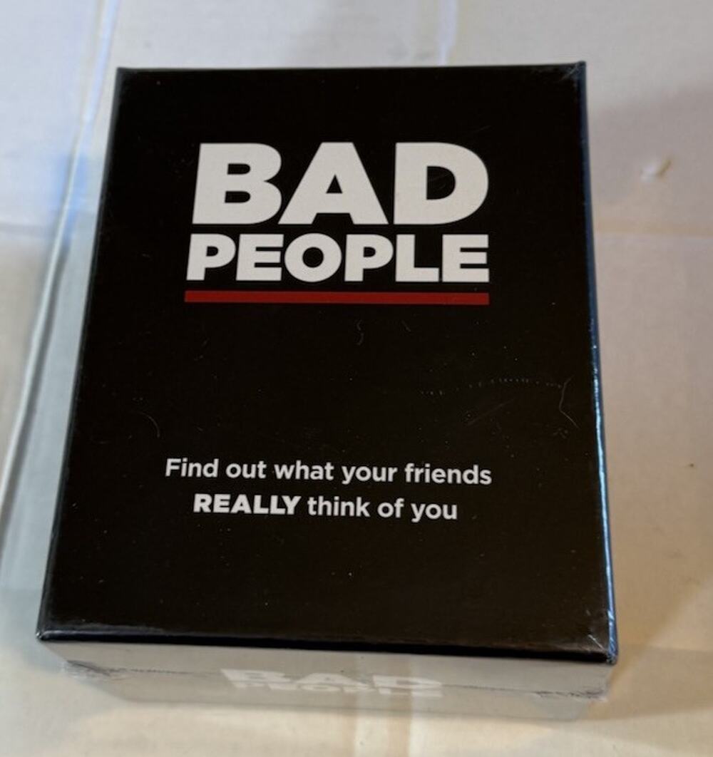 Bad People Adult Board Game, Ages 17+ New Sealed The Party Game!